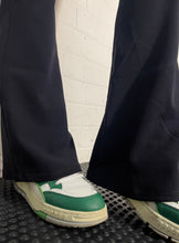 Load image into Gallery viewer, BLACK RIBBED FLARES