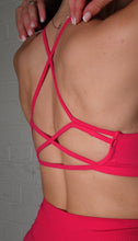 Load image into Gallery viewer, RASPBERRY SPORTS BRA

